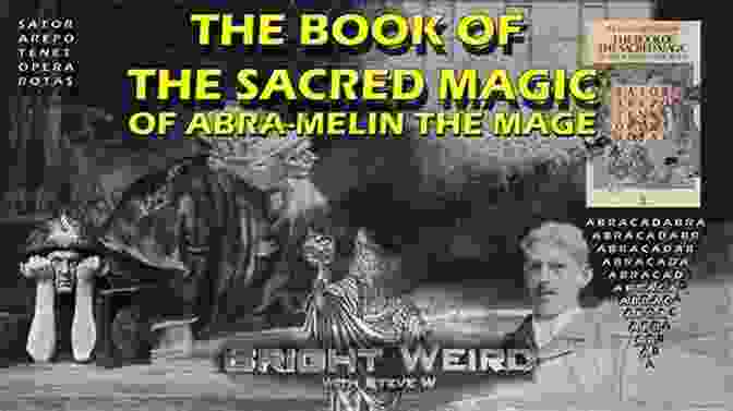 A Depiction Of Abramelin Performing A Magical Ritual The Of The Sacred Magic Of Abramelin The Mage