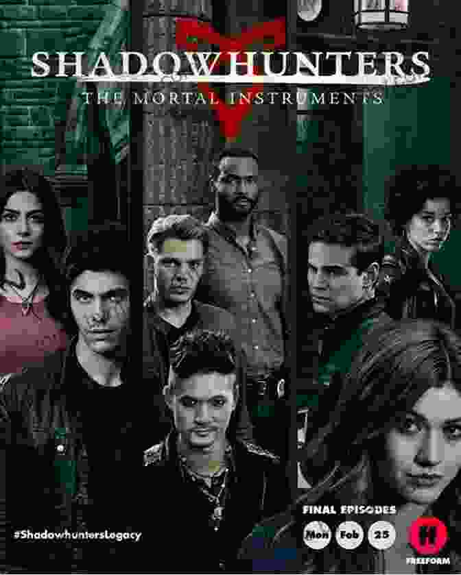 A Group Of Shadowhunters Engaged In A Fierce Battle With Demonic Forces Tales From The Shadowhunter Academy