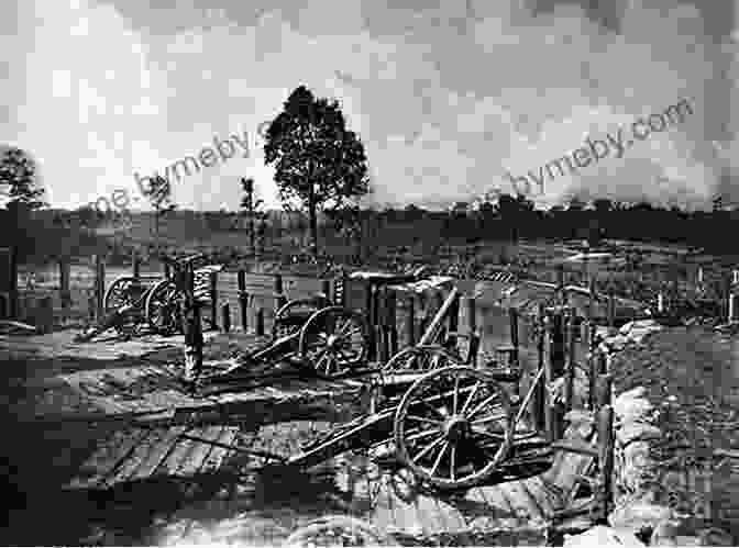 A Photograph Of A Civil War Battlefield In Georgia Treasure Legends Of Georgia Charles A Mills