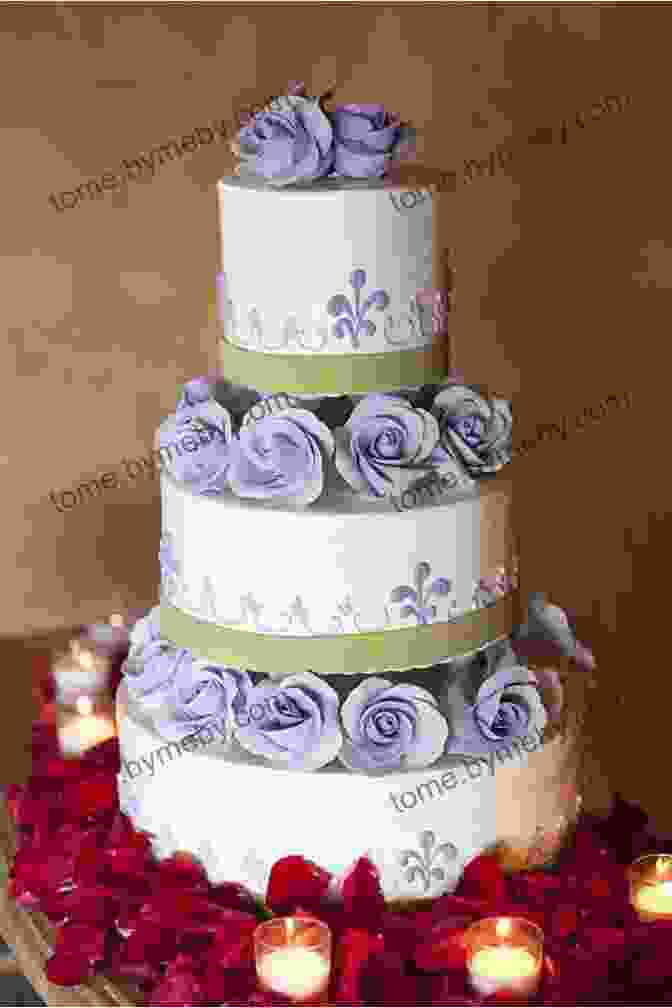 A Tiered Wedding Cake Adorned With Intricate Frosting And Edible Flowers The Great American Chocolate Chip Cookie Book: Scrumptious Recipes Fabled History From Toll House To Cookie Cake Pie