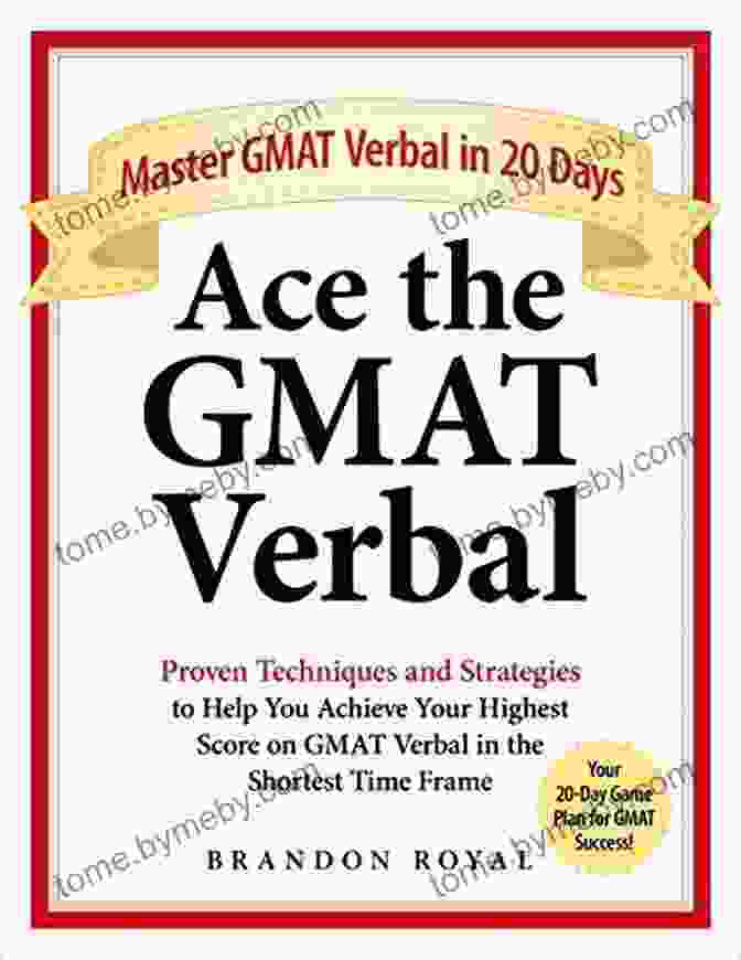 Ace The GMAT Verbal Book Cover Ace The GMAT Verbal: Master GMAT Verbal In 20 Days