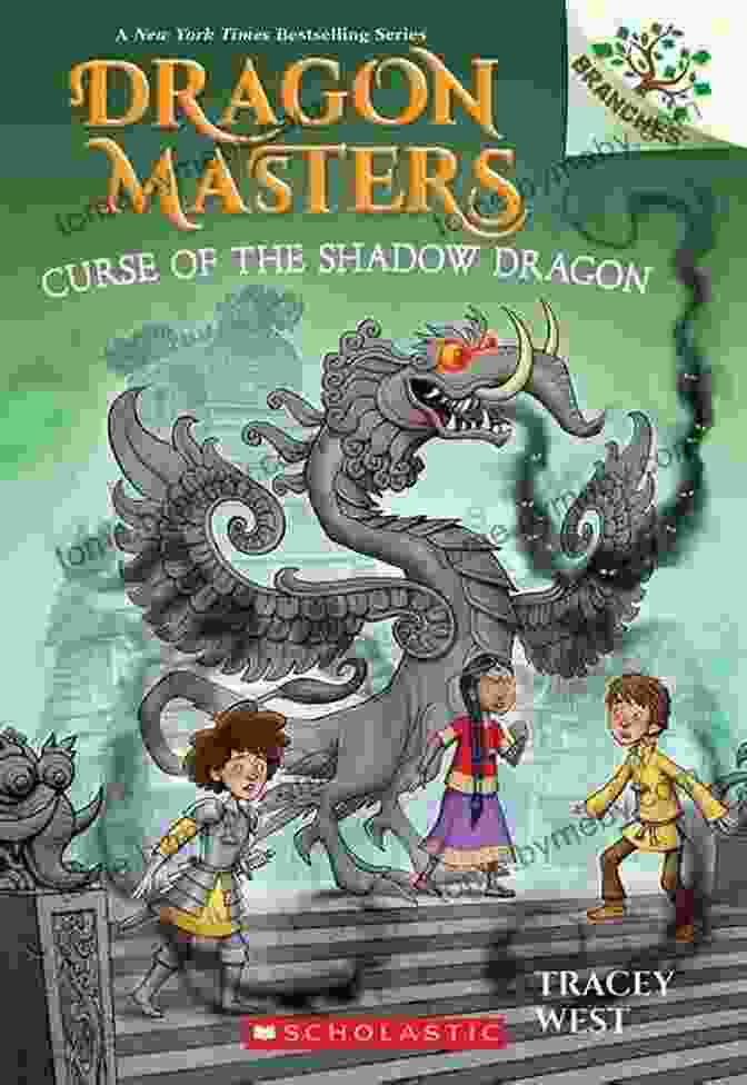 Book Cover Of Curse Of The Shadow Dragon, Featuring A Dragon Soaring Over A Castle Curse Of The Shadow Dragon: A Branches (Dragon Masters #23)