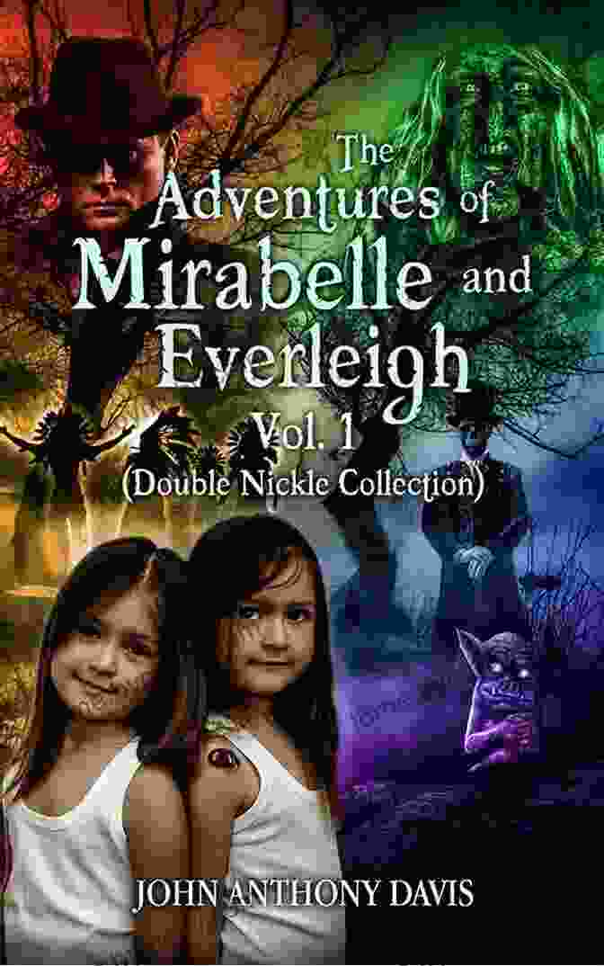 Book Cover Of The Adventures Of Mirabelle And Everleigh, Featuring Two Young Fairies In A Whimsical Forest The Adventures Of Mirabelle And Everleigh: The Case Of The Christmas Witch