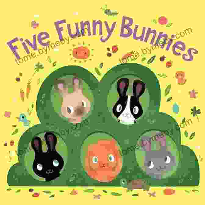 Charming Illustration From Five Funny Bunnies Charlotte Guillain