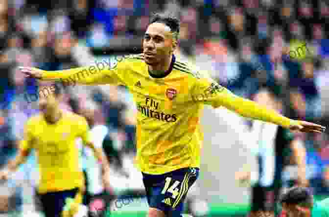 Pierre Emerick Aubameyang Celebrating A Goal Aubameyang (Ultimate Football Heroes The No 1 Football Series): Collect Them All