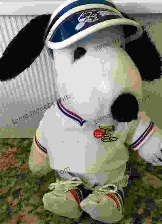 Snoopy Wearing A Tennis Outfit And Holding A Tennis Racket Snoopy The Tennis Ace Charles M Schulz