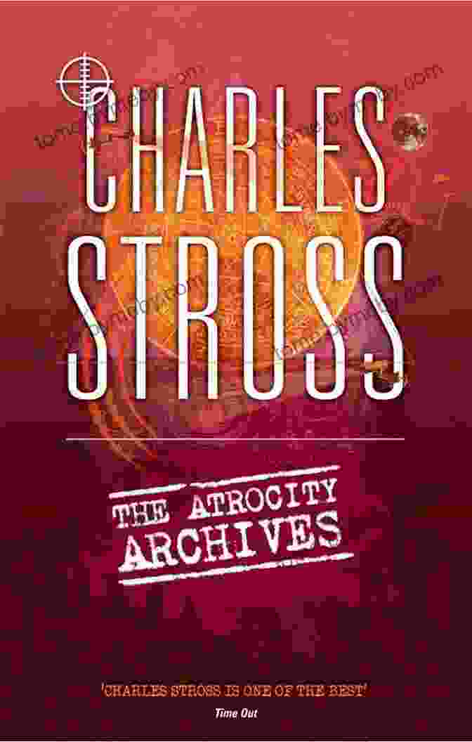 The Atrocity Archives Book Cover Depicting A Dark And Enigmatic Image Of A Man In A Suit Holding A Book With An Occult Symbol On It. The Atrocity Archives (Laundry Files 1)