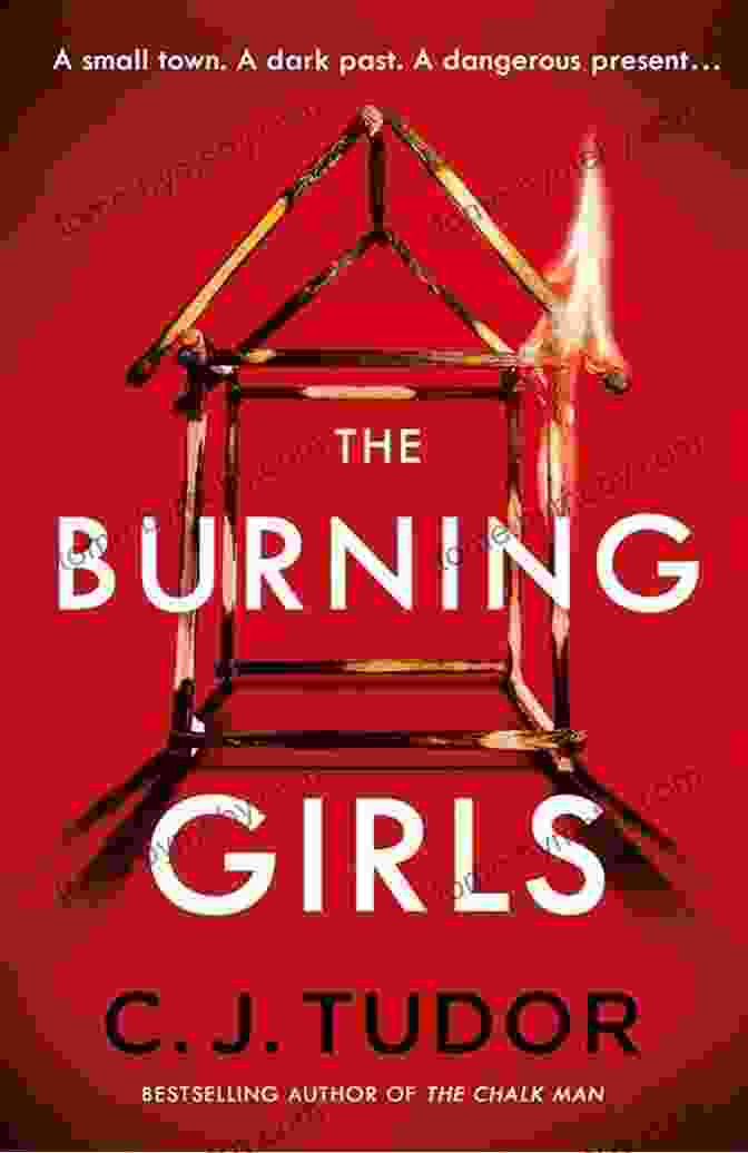 The Burning Girl Book Cover, A Close Up Of A Woman's Face With Flames Licking At Her Edges Blood Victory: A Burning Girl Thriller (The Burning Girl 3)