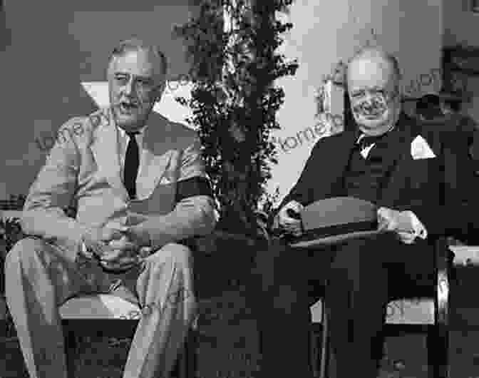 Winston Churchill And Franklin D. Roosevelt Meeting At The Casablanca Conference In 1943 Winston Churchill (Images Of War)