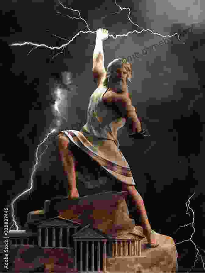 Zeus, The King Of The Gods, Wielding His Thunderbolt Greek Mythology For Kids: The Battle Of The Giants (Zeus Titans Prometheus Atlas Olympians)