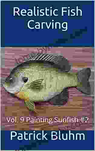 Realistic Fish Carving: Painting Sunfish #2